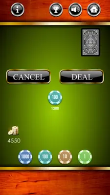 Blackjack android App screenshot 1